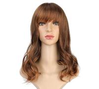 Peluca Pelucas Cabello largo y rizado for mujer Pelucas naturales realistas de moda Pelucas de cabeza completa Pelucas diarias