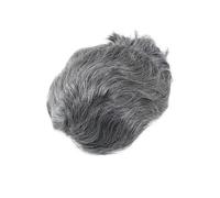 Peluca Pelucas de cabello humano n.° 1B50, tupé for hombres, pelucas masculinas ondas finas, sistema reemplazo