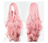 Peluca Pelucas de cabello volumen de aire alta temperatura seda suave pelo a granel largo sedoso recto onda grande peluca sintética pelucas de fiesta for hombres Mujer (Color : 59)
