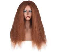 Peluca Pelucas Pelucas sintéticas onduladas pequeñas largas y pequeñas for mujeres negras, traje de cosplay o pelucas diarias Pelucas Fiesta (Color : E, Size : 7 3/8)