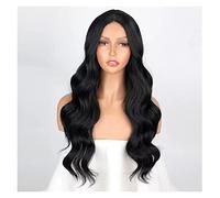 Peluca Pelucas Rizadas Naturales Para Mujer Pelucas Semisintéticas Pelucas Sin Pegamento Para Mujer De Color Negro Dorado Uso Diario Pelucas Grises De 26 Pulgadas Para Mujer (B 22 Pulgadas)