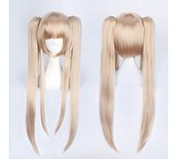 Peluca perfecta para fiestas cotidianas Cos Wig Original Wish Bell Well Narumi Yasuraoka Fireworks Era Dove Sanae Minagawa Akane Azaya Mai Color: Oudan Noriko Pl-722