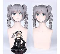 Peluca perfecta para fiestas diarias, ídolo, maestro, Cenicienta, Kanzaki Ranko, cuerpo principal + peluca de cola de caballo doble rizada