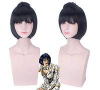 Peluca perfecta para fiestas diarias Jojo's Bizarre Adventure Wind Bruno Bugatti Cos peluca