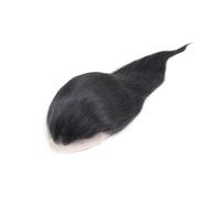 Peluca Postizo de peluquín for hombre, sistema cabello frontal encaje francés, Base piel PU Mono