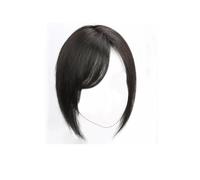 Peluca Rastas Extensiones rectas de 25cm/9,8 pulgadas para cabello corto, cabello adelgazante, peluca ondulada Bob corto con flequillo, longitud Natural Pelucas y accesorios