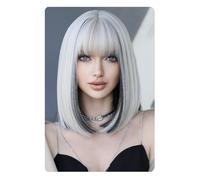 Peluca Rastas Peluca Bob Peluca de cabello humano Pelucas Bob cortas de cabello humano Peluca Bob corta con flequillo para mujeres Pelucas delanteras rectas naturales Pelucas y accesorios