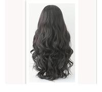 Peluca Rastas Peluca de 65cm/25,5 pulgadas con flequillo, peluca sintética, pelucas rectas, pelucas sintéticas onduladas y rizadas largas para mujeres, peluca de pelo rubio Pelucas y accesorios