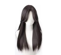 Peluca Rastas Peluca larga Peluca sintética Pelucas rectas Pelucas de fibra resistente Pelucas negras onduladas y rizadas largas para mujeres Aspecto natural sintético Pelucas y accesorios