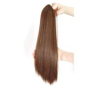 Peluca Rastas Peluca pelucas rectas fibra resistente pelucas Clip diario esponjoso cola de caballo pieza de pelo largo rizado ondulado postizo sintético Pelucas y accesorios