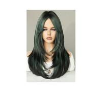 Peluca Rastas Pelucas de pelo sintético rizado largo de 60cm/23,6 pulgadas para mujer, peluca ondulada profunda con pelucas de repuesto, peluca larga sintética Pelucas y accesorios