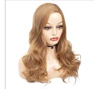 Peluca Rastas Pelucas largas de 60cm/23,6 pulgadas para peluca ondulada y rizada larga rubia para mujer peluca de pelo sintético para fiesta Cosplay Pelucas y accesorios