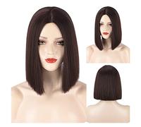 Peluca Rubia Peluca Corta Pelucas Sintéticas Cortas Rectas, Pelucas Para Mujeres Cabello Cosplay Para Uso Diario Pelucas Grises Para Mujeres (1 12 Pulgadas)