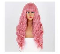Peluca Rubia Pelucas Cortas Media Peluca Rosa Para Niña Pelucas De Pelo Con Flequillo Resistente Al Calor Cosplay Pelucas Lolita Pelucas Grises Para Mujeres (4 24 Pulgadas)
