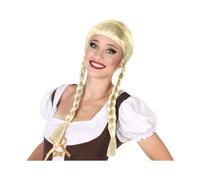 Peluca Rubio Trenzas - Marca: BigBuy Carnival - EAN: 8422259802105