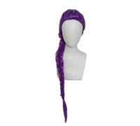 Peluca Rum i Kp op Niña,Peluca De de mon Morada Con Trenzas Largas Para Disfraz De Cosplay Para Niños Peluc a De Anime Para Cosplay Pel ucas De Fiesta De Disfraces De Halloween,85cm De Largo