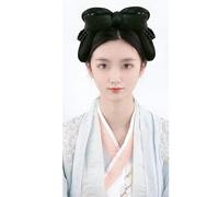 Peluca sintética chino antiguo hanfu tocado moño moño mujeres chinas antiguas pelucas de cosplay accesorios