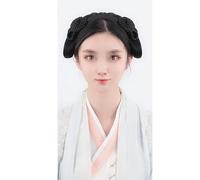 Peluca sintética chino antiguo hanfu tocado moño moño mujeres chinas antiguas pelucas de cosplay accesorios