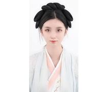 Peluca sintética chino antiguo hanfu tocado moño moño mujeres chinas antiguas pelucas de cosplay accesorios