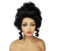 Peluca Sintética Corta Y Rizada Estilo María Antonieta Para Mujer, Ideal Para Cosplay, Estilo Drag Queen