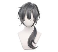 Peluca sintética de cosplay de anime Shiina Niki de Ensemble Stars para fiesta de cosplay de Halloween