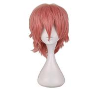 Peluca sintética de Itsuki Shu para cosplay de anime de Ensemble Stars para fiesta de cosplay de Halloween