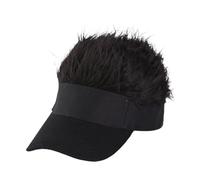 Peluca sintética de una pieza Hip Hop, gorro síntesis cabello con personalidad divertida for Cosplay y fiestas, 1 ud(4)