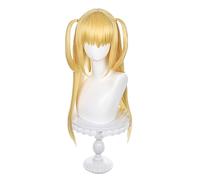 Peluca sintética para disfraz de fiesta de anime Death Note MisaMisa