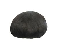 Peluca Sistema de reemplazo cabello humano Unidades Mono fino combinado con PU(7x10)