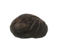 Peluca Unidad de sistema prótesis capilar OCT cabello humano con peluca frontal encaje 6 pulgadas for hombres(4)