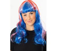 Peluca Union Jack Gran Bretaña Celebraciones Disfraz Accesorio