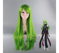 Peluca verde ODE GEASS Lelouch of the Rebellion CC Cosplay Halloween Straight Long Hair Role Play