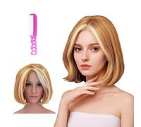 Peluca Y 1 Peine De Acero, Juego De Roles, Accesorios Para Disfraces De Fiesta, Pelucas De Moda, Pelucas De Damas