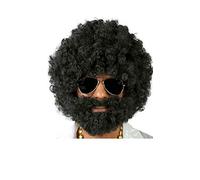Peluca y Barba Afro Extra