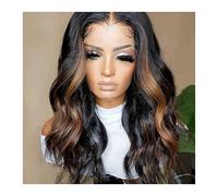 Pelucas 10-24 pulgadas Color destacado 5x5 Pu. Peluca de base de seda brasileña Remy pelucas de cabello humano con frente de encaje ondulado emulación de cuero cabelludo peluca superior prediseñada