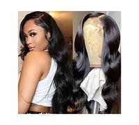 Pelucas 13 × 4 Larga Peluca delantera de encaje de onda de onda brasileña de 8 a 40 pulgadas Frente de encaje Pelucas for el cabello humano 4 × 4 Peluca de encaje Remolly Remy Pekled 150% Densidad Cab