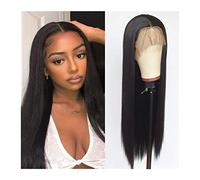 Pelucas 4x4 con encaje frontal frontal pelucas de cabello humano recto 180% peruano cabello Remy 4x4 cierre peluca de 12-30 pulgadas pelucas frontales de encaje para mujeres peluca de mujer (tamaño