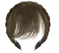 Pelucas Con Diadema Con Flequillo De Aire Multiusos Para Mujeres Aro Cabello Aspecto Natural Y Peinado Rápido Uso En Diversas Ocasiones Extensiones Cabello Sintético