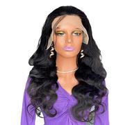 pelucas con flequillo prolijo para mujeres Peluca negra larga y rizada con ondas grandes, sin flequillo, esponjosa, for desplazamientos diarios, fiestas citas, estilo versátil ondulado rizado