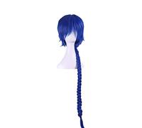 Pelucas De Anime Cosplay Peluca SintéTica Azul Con Flequillo Para Fiestas De Halloween Uso De Fiesta
