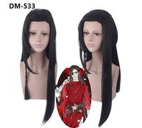 Pelucas de anime Tian Guan Ci Fu Xie Lian Peluca de cosplay Pelo largo y sintético Cosplay Traje de fiesta Peluca + Tapa de peluca DM533 huacheng