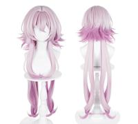 Pelucas de cosplay Honkai Star Rail para personajes en eventos de cosplay, exposiciones de anime, fiestas y Halloween (Evernight)