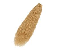 Pelucas de disfraz de Halloween, desfile de moda medio sintético para fiestas y uso diario, cabello de aspecto natural realista