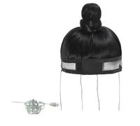 Pelucas De Malla Transpirable Gorros Tocados Para Un Uso Seguro Evento Cosplay Y Peluquería Diaria Disfraz Han Tocado Cabello Hombres Tocado Disfraz