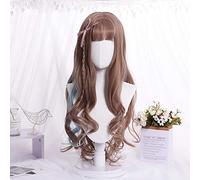 Pelucas de moda de dibujos animados Mujeres Cabello Chica Kawaii Lolita Peluca de cosplay Peluca sintética resistente al calor Peluca de fiesta de carnaval de Halloween