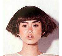 Pelucas de pelo largo y rizado Europa y los Estados Unidos Las capuchas de fibra química de las mujeres destacan la peluca de pelo largo Venta caliente de la peluca Aliexpress (Color: Negro) chenghuax