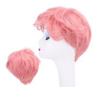 Pelucas de Peluquín para Hombres de Textura Suave, Elegantes y cómodas: Mejor con Pelucas para Hombres de Cabello Suave y Sintético, para Fiestas, Cosplay de Navidad o la Vida