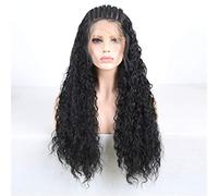 Pelucas Delanteras Sintéticas 613 Peluca De Cabello Humano Frontal Transparente Color Sintético Trenzado Brasileño 360 Frontal Bob Peluca Frontal Rubia Para Mujeres, 26 Pulgadas (24 Pulgadas)