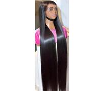 Pelucas Frontales De Encaje HD Peluca Recta De Cabello Humano Con Frente De Encaje 13X4 Peluca Sin Pegamento 5X5 200 40Inch#13x4 Lace Wig