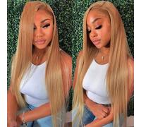 Pelucas Frontales Del Cabello Humano Pelucas Rectas Del Cabello Humano Del Frente Del Cordón Transparente De 13X4/13X6 HD Para Las Mujeres